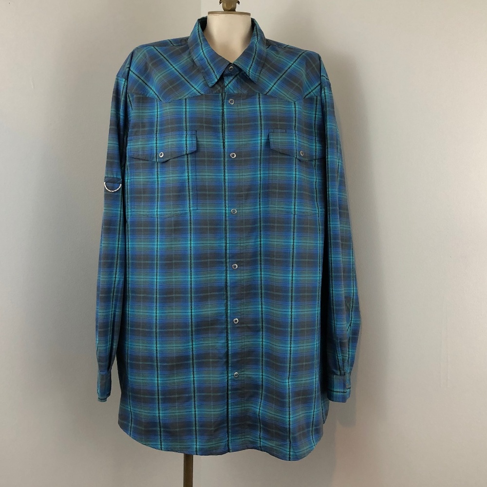 Magellan Adventure Gear SemiFit LS Button Up Shirt